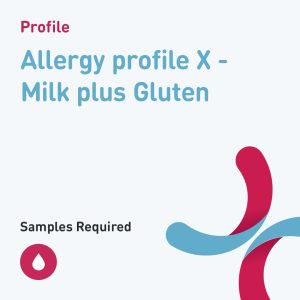 82840 allergy profile x milk plus gluten